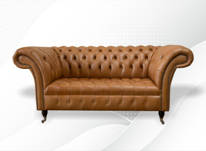Sofa 2 Sitzer Polster Designer Couchen Sofas Garnitur Ledersofa Zweisitzer Neu